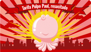 Tarifa Pulpo Paul, resucitado