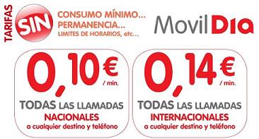MovilDia cambia de estrategia y simplifica sus tarifas