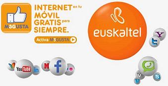 Euskaltel limitará a 64 Kbps sus 100 MB gratis para navegar desde móvil